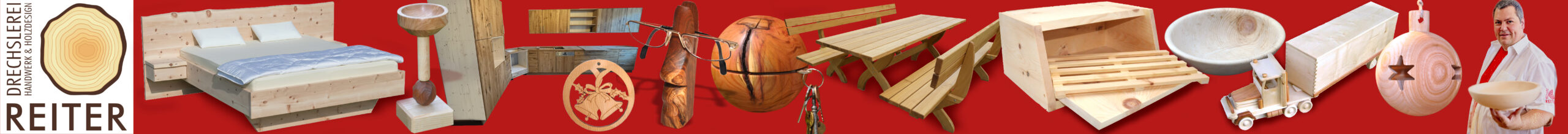 Drechslerei Reiter - Massivholzmöbel und handgefertigte Geschenke aus Holz
