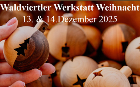 Drechslerei Reiter - Blog Waldviertler Werkstatt Weihnacht 2025