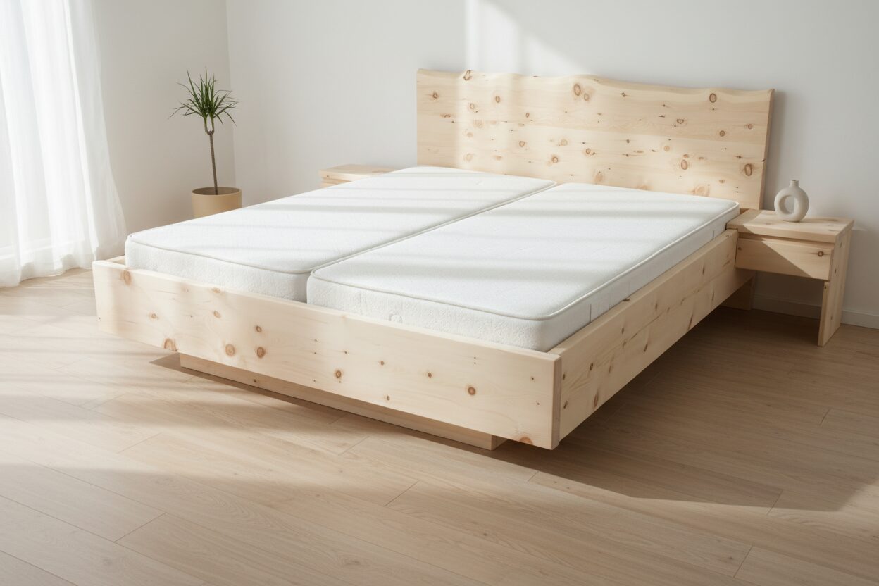 Zirbenbett freigestellt 4